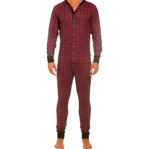 Skull & Bones - new (the bag was destroyed by USPS) - Tartan Plaid Unionsuit